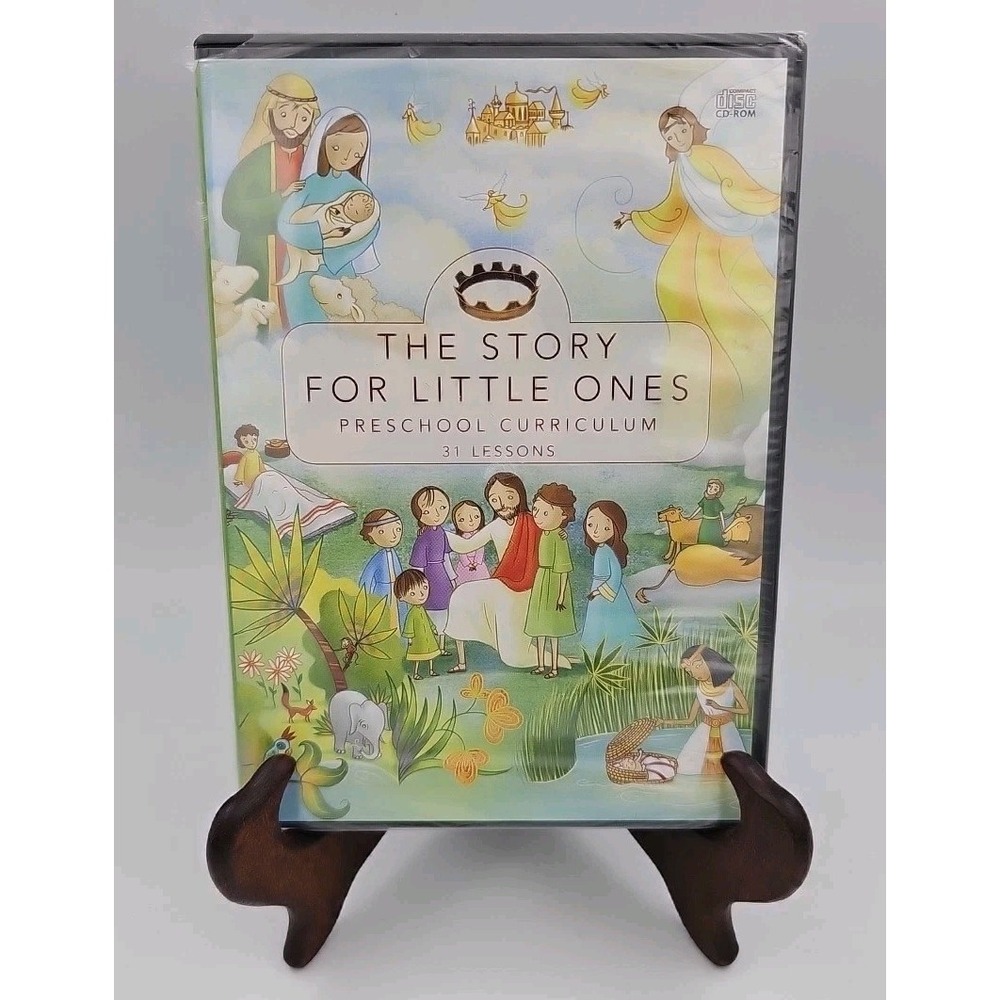 The‎ Story for Little Ones: Preschool Curriculum: 31 Lessons CD-ROM New/Sealed